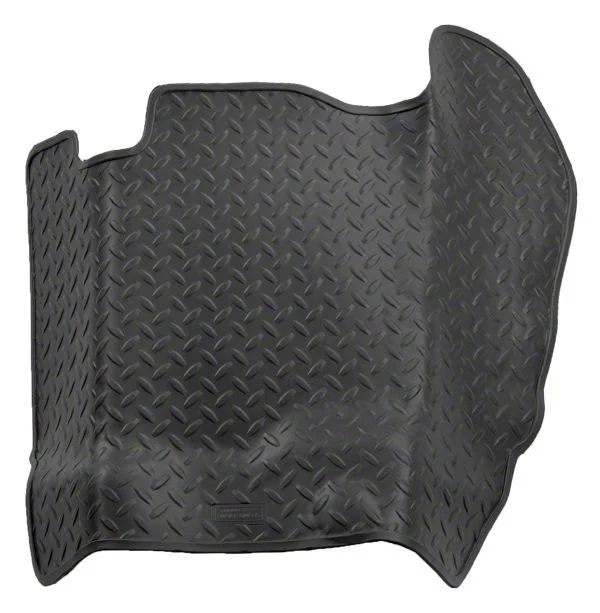 Husky Liners WeatherBeater Center Hump Floor Liner; Black (15-19 Silverado 2500 HD Regular Cab)