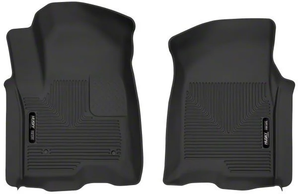 Husky Liners X-Act Contour Front Floor Liners; Black (20-26 Silverado 2500 HD Double Cab, Crew Cab)