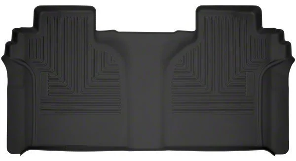 Husky Liners X-Act Contour Second Seat Floor Liner; Black (20-26 Silverado 2500 HD Crew Cab)