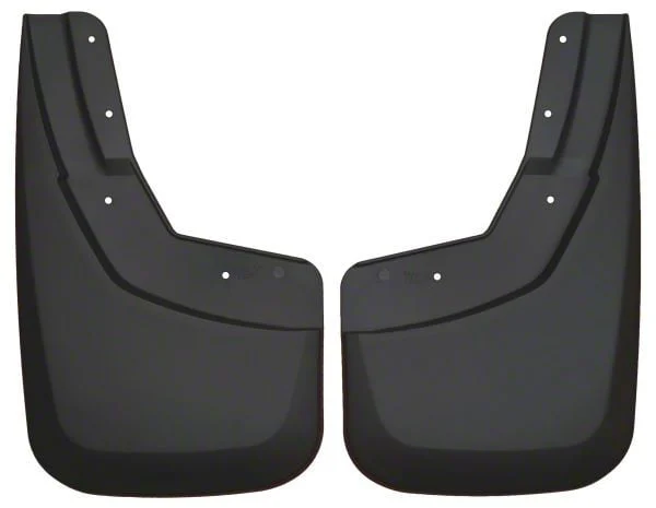 Husky Liners Mud Guards; Front (15-19 Silverado 3500 HD)