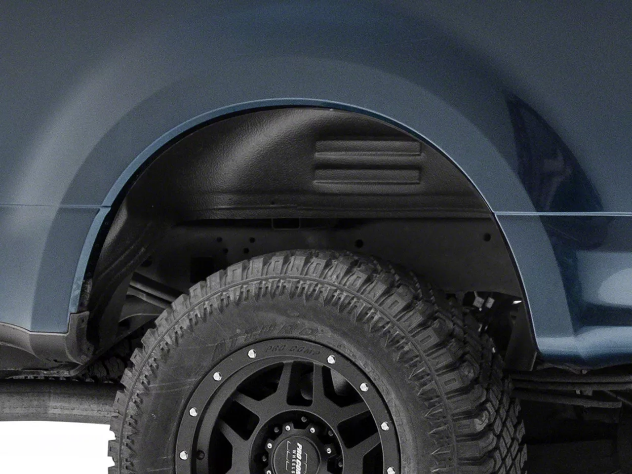 Husky Liners Rear Wheel Well Guards; Black (17-22 F-250 Super Duty)