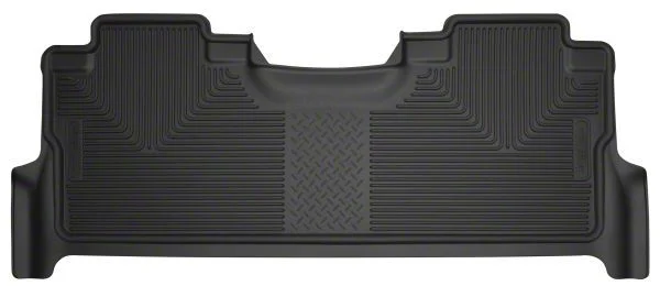 Husky Liners X-Act Contour Second Seat Floor Liner; Black (17-22 F-250 Super Duty SuperCrew w/ Rear Underseat Storage)