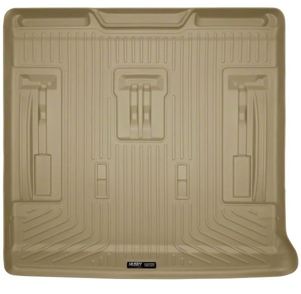 Husky Liners WeatherBeater Cargo Liner; Tan (07-14 Tahoe)