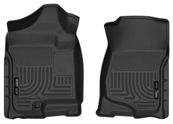 Husky Liners WeatherBeater Front Floor Liners; Black (07-14 Tahoe)