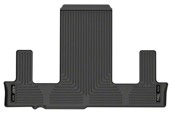 Husky Liners WeatherBeater Third Seat Floor Liner; Black (21-26 Tahoe w/ 2nd Row Bucket Seats)