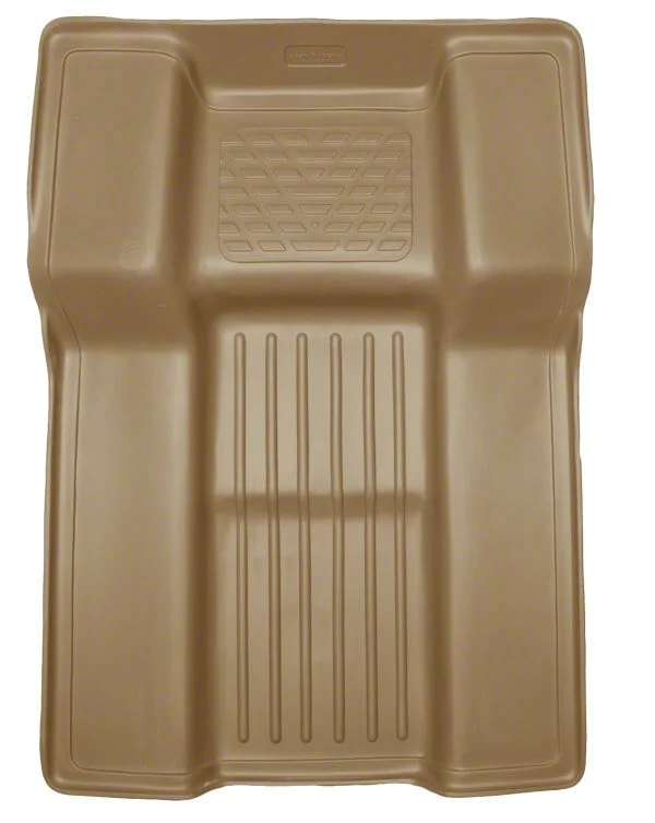 Husky Liners WeatherBeater Walkway Floor Liner; Tan (07-10 Tahoe)