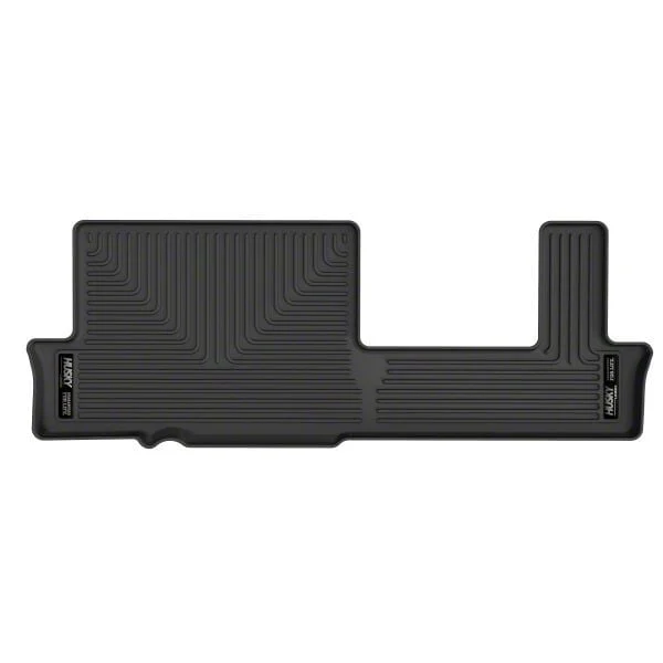 Husky Liners X-Act Contour Third Seat Floor Liner; Black (21-26 Tahoe w/ 2nd Row Bench Seat)