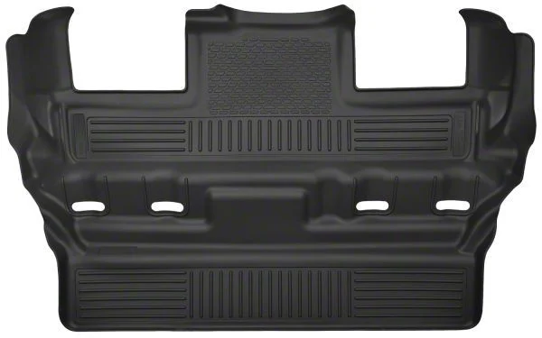 Husky Liners X-Act Contour Third Seat Floor Liner; Black (15-20 Tahoe w/ 2nd Row Bucket Seats)