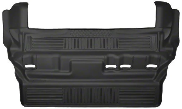Husky Liners X-Act Contour Third Seat Floor Liner; Black (15-20 Tahoe w/ 2nd Row Bench Seat)