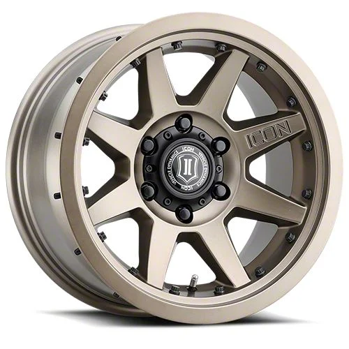 ICON Alloys Rebound Pro Satin Bronze 6-Lug Wheel; 17x8.5; 0mm Offset (15-20 Yukon)