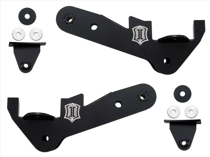ICON Vehicle Dynamics 4-Link Frame Bracket Kit (17-26 F-250 Super Duty)