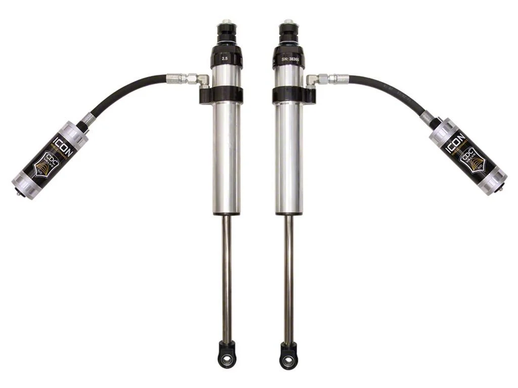 ICON Vehicle Dynamics Extended Travel V.S. 2.5 Series Front Remote Reservoir Coil-Over Kit for 0 to 1.50-Inch Lift (19-26 Sierra 1500 AT4)