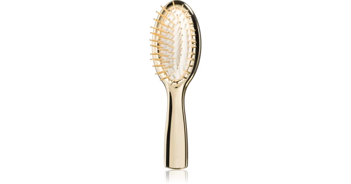 Janeke Gold Line Spazzola dorata piccola piatta 23 cm
