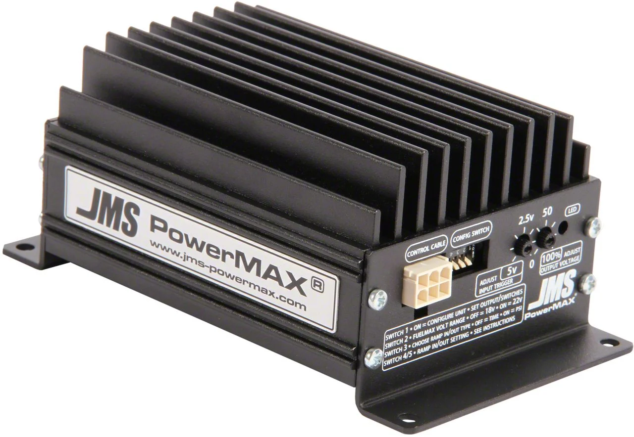 JMS PowerMAX V2 FuelMAX Fuel Pump Voltage Booster (15-26 F-150)
