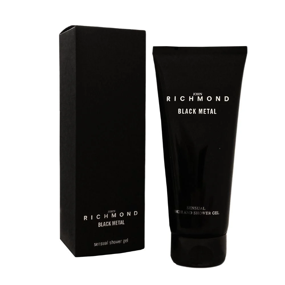 John Richmond Black Metal Gel Doccia Detergente Naturale 200 ml
