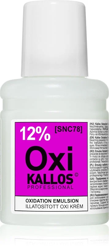 Kallos Kallos Classic Oxi Crema Perossido Al 12% Per Uso Professionale 60 Ml