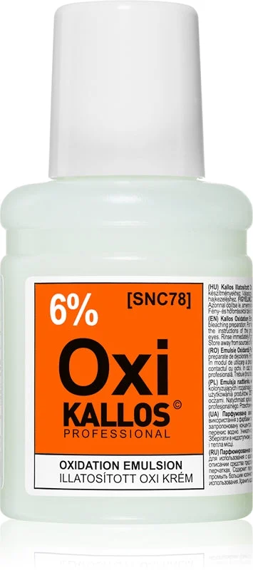 Kallos Oxi Emulsione di ossidazione 6% - Crema perossido - 60ml