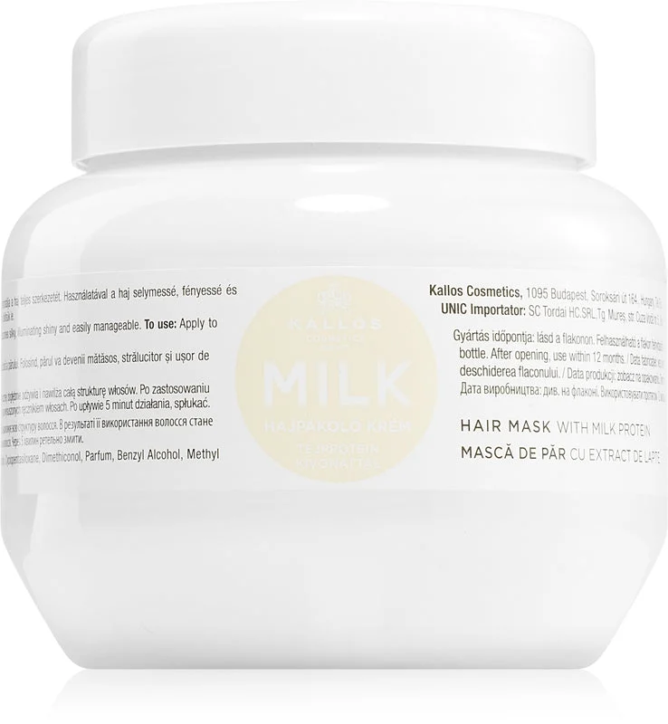 Maschera per capelli al latte Kallos 275 ml