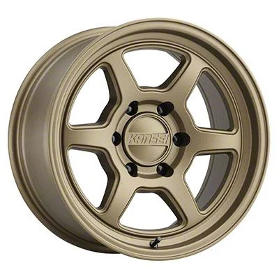 Kansei Off Road ROKU Bronze 6-Lug Wheel; 17x8.5; -10mm Offset (07-13 Silverado 1500)