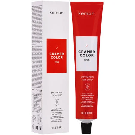 Kemon Cramer Color – Vernice per capelli in crema con olio di cocco, 100 ml 5,5 | Marrone rosso chiaro