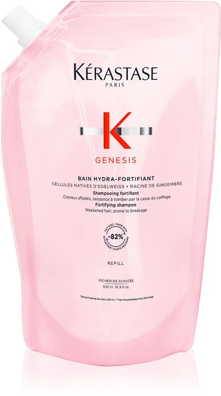 Kérastase Genesis Bain Hydra-Fortificante shampoo rinforzante per capelli deboli con tendenza alla caduta 500 ml