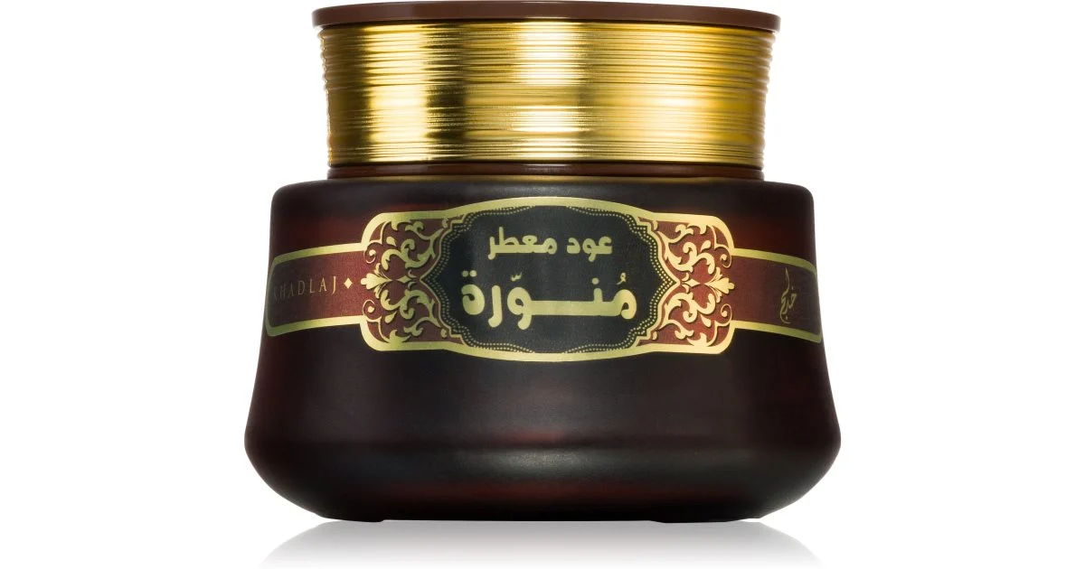 Khadlaj Bakhoor Oud Muattar Munawwara incenso 35 g