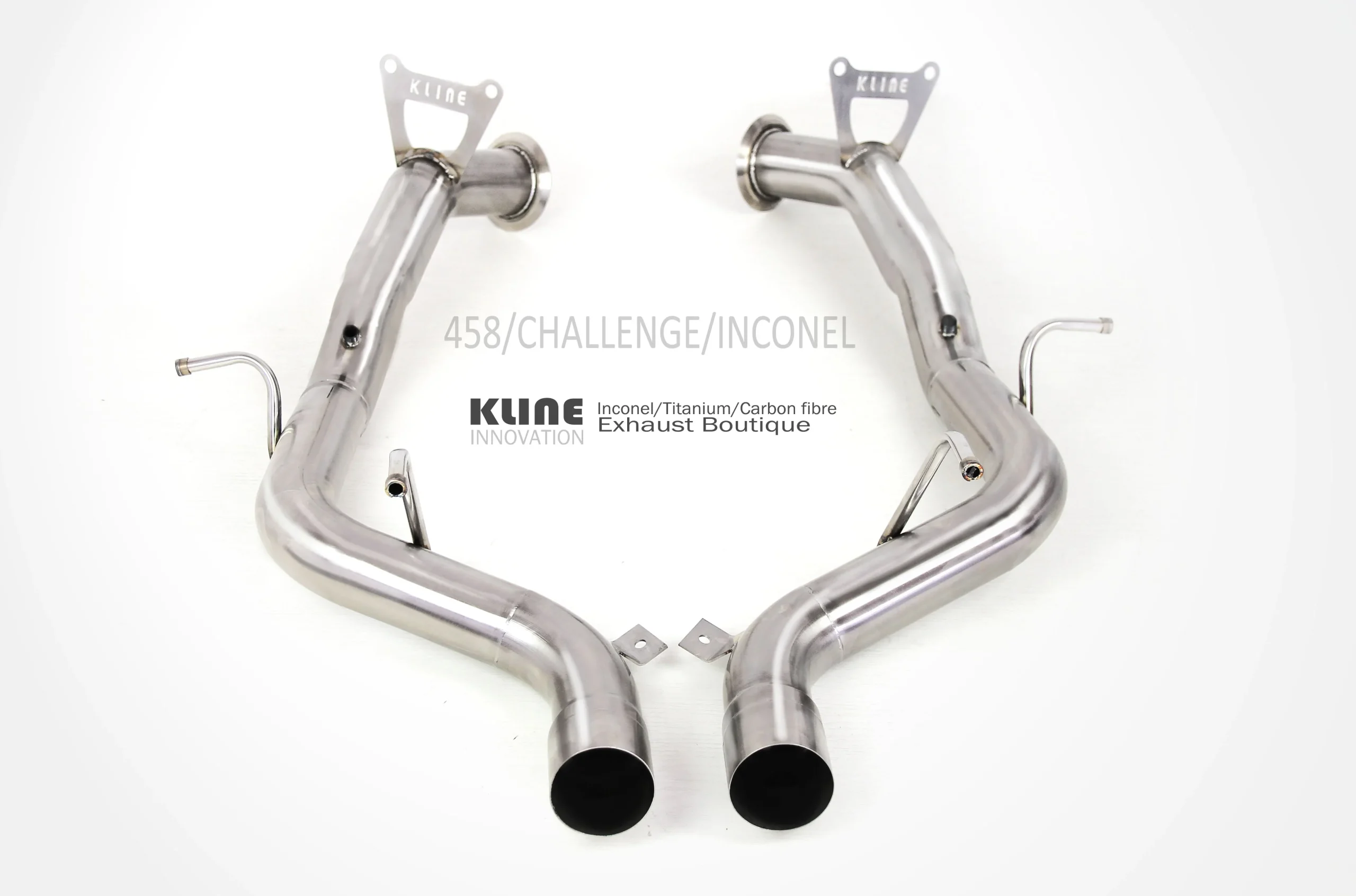 Kline Innovation DECAT Cat Pipe Set For Ferrari 458 Challenge