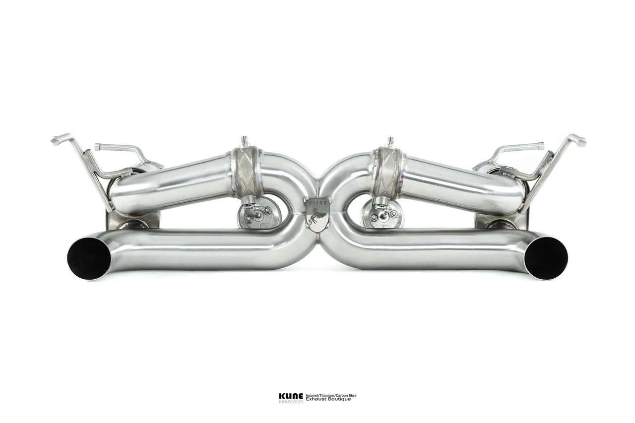 Kline Innovation DECAT Cat Pipe Set For Ferrari 488