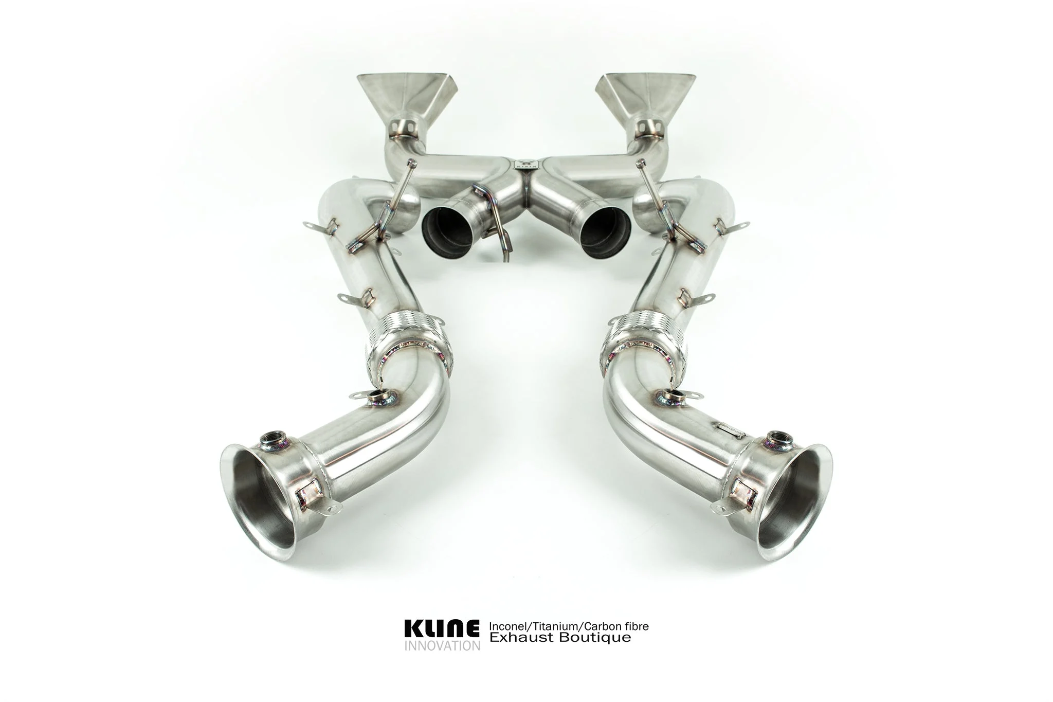 Kline Innovation DECAT Cat Pipe Set For McLaren 650S