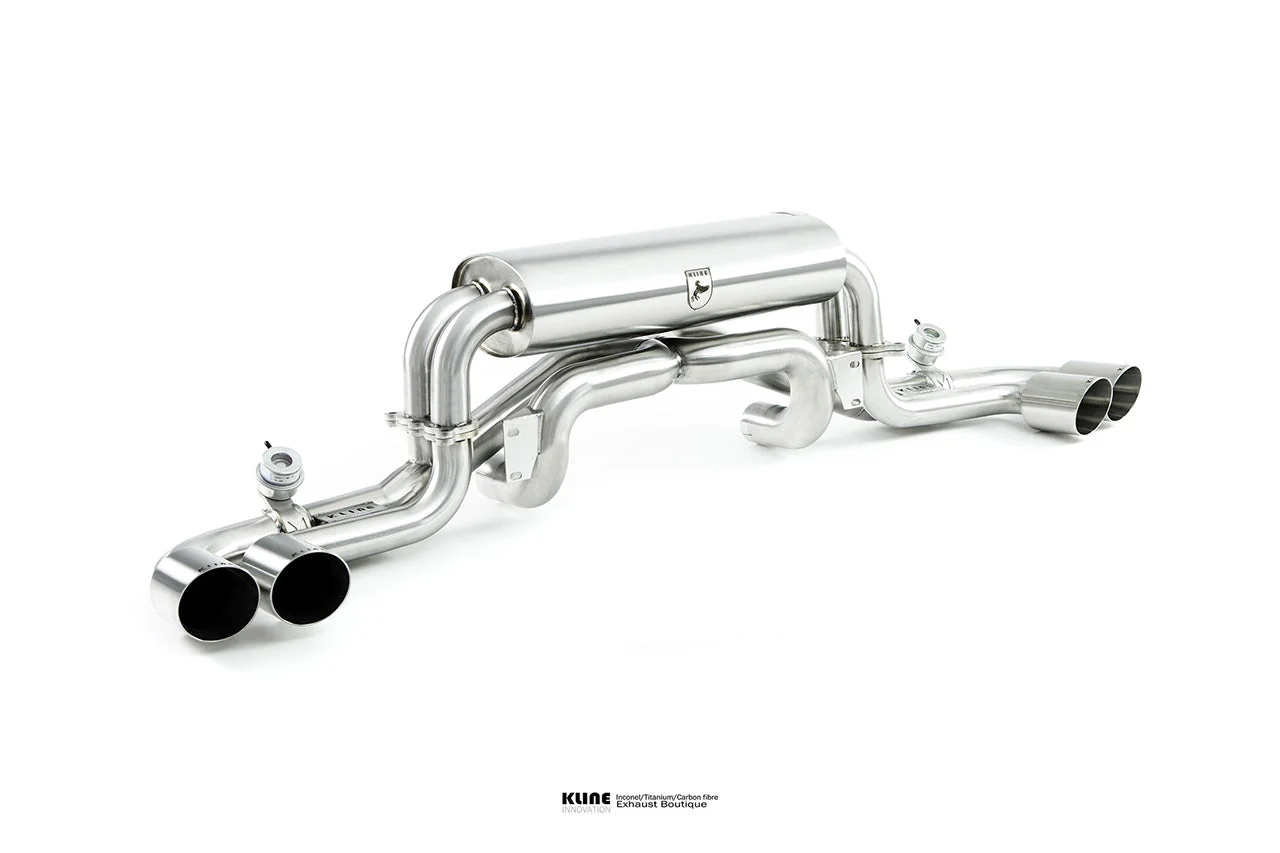 Kline Innovation Valvetronic Exhaust System (TUV) For Ferrari F360