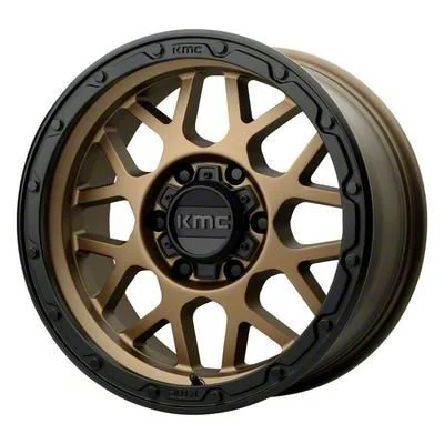 KMC Grenade Off-Road Matte Bronze 6-Lug Wheel; 17x9; 18mm Offset (15-20 Yukon)