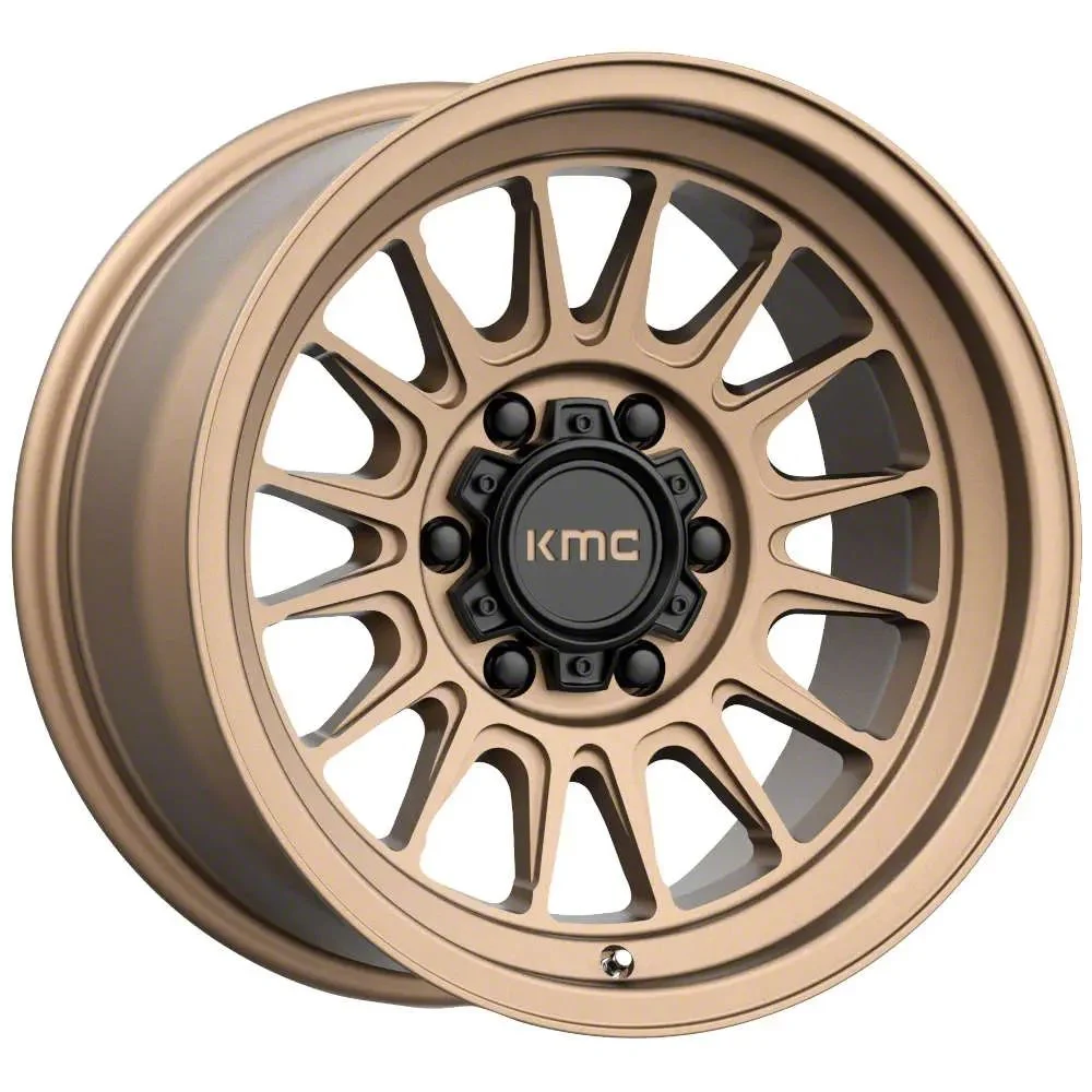KMC Impact Ol Matte Bronze 6-Lug Wheel; 17x8.5; 0mm Offset (15-20 Yukon)