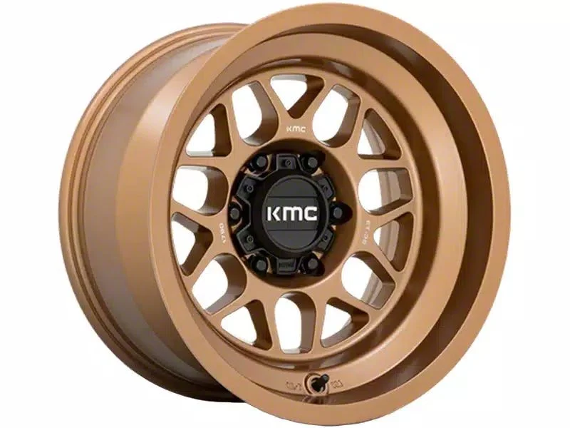 KMC Terra Matte Bronze 6-Lug Wheel; 17x8.5; -10mm Offset (15-20 Yukon)