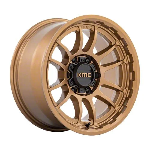 KMC Wrath Matte Bronze 6-Lug Wheel; 17x8.5; 0mm Offset (15-20 Yukon)