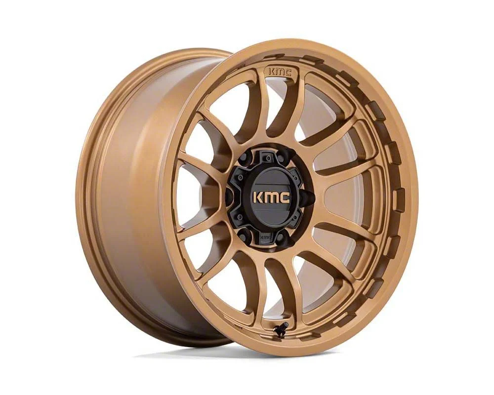 KMC Wrath Matte Bronze 6-Lug Wheel; 17x8.5; -10mm Offset (15-20 Yukon)