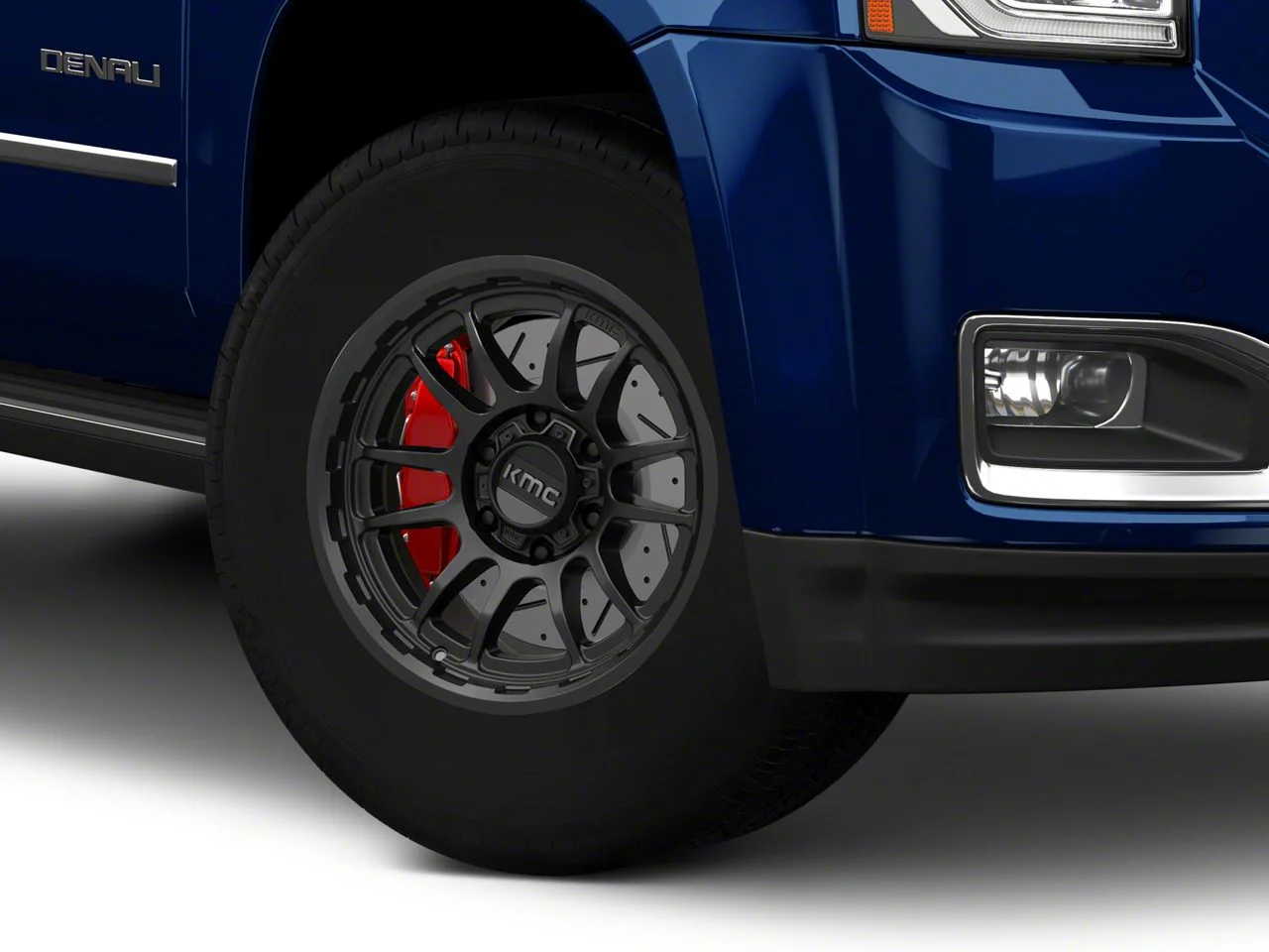 KMC Wrath Satin Black 6-Lug Wheel; 17x8.5; -10mm Offset (15-20 Yukon)