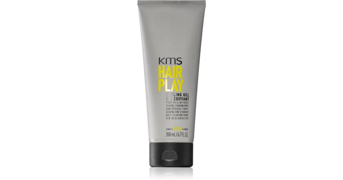 KMS Play Styling Gel modellante per capelli lisci e luminosi 200 ml