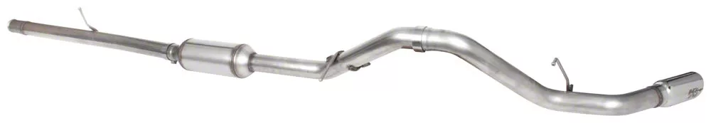 K&N Single Exhaust System with Polished Tip; Side Exit (19-26 5.3L Silverado 1500)