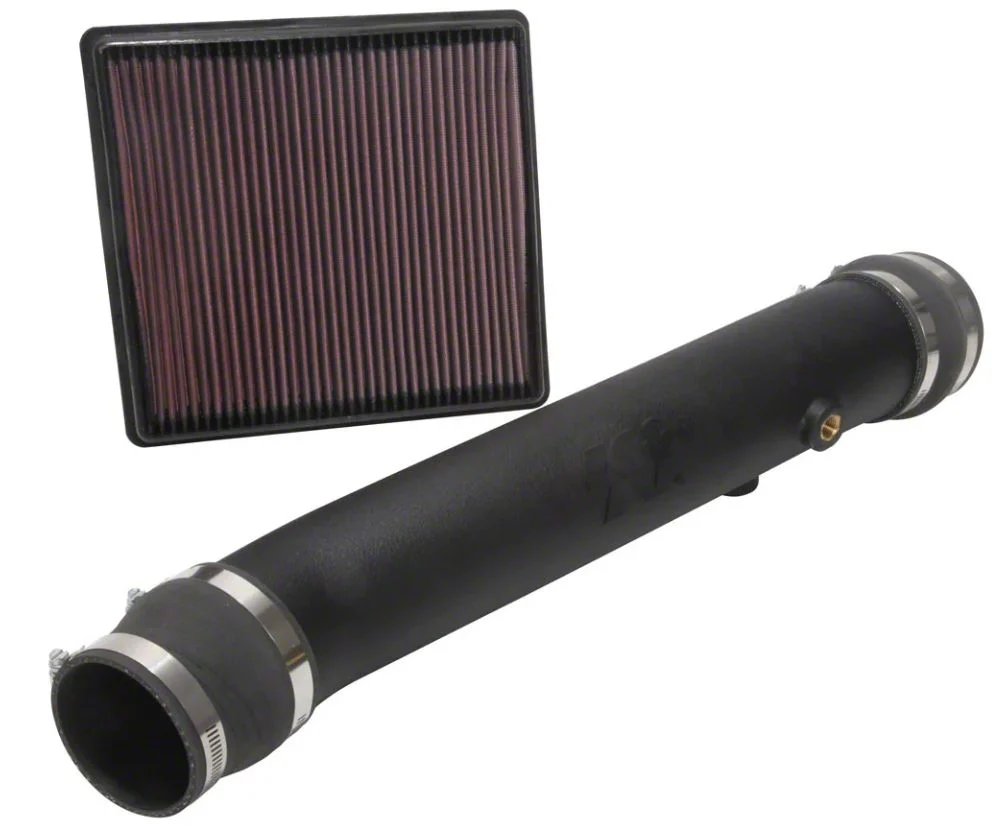 K&N Series 63 AirCharger Intake Tube with Drop-In Air Filter (18-20 2.7L EcoBoost F-150)