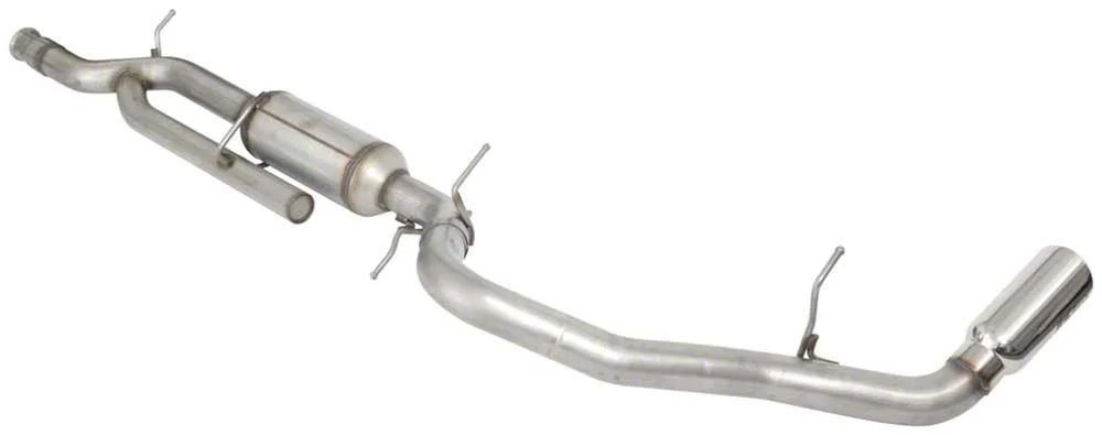 K&N Single Exhaust System with Polished Tip; Side Exit (15-20 5.3L Tahoe)