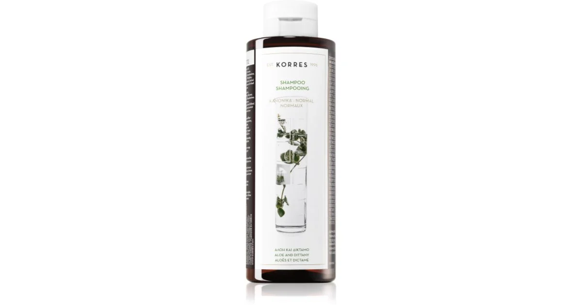 Korres Aloe & Dittany shampoo per capelli normali 250 ml