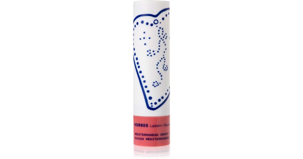 Korres Uva mediterranea balsamo tonificante per labbra effetto idratante 4,5 g