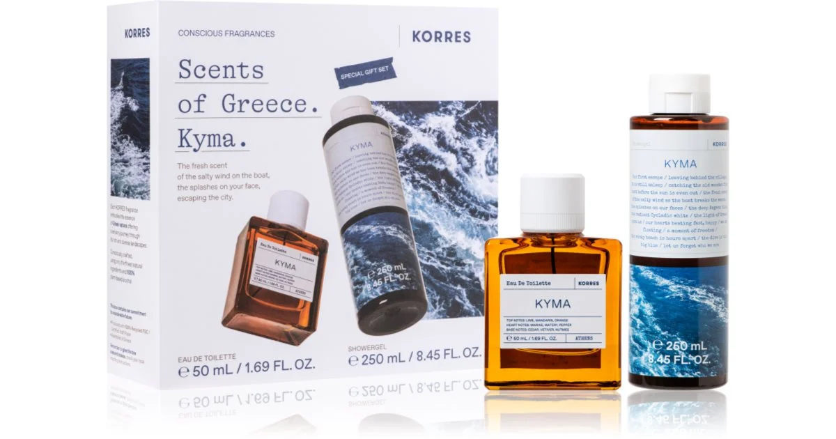 Korres Kyma confezione regalo unisex con profumazione