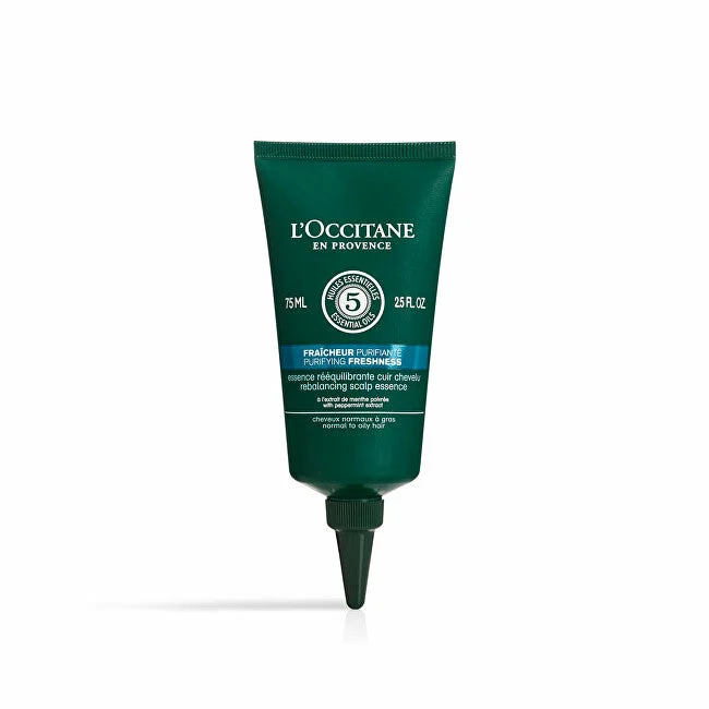 L'occitane en provence Siero rinfrescante per capelli da normali a grassi Purifying Fresh (Essence riequilibrante) 75 ml