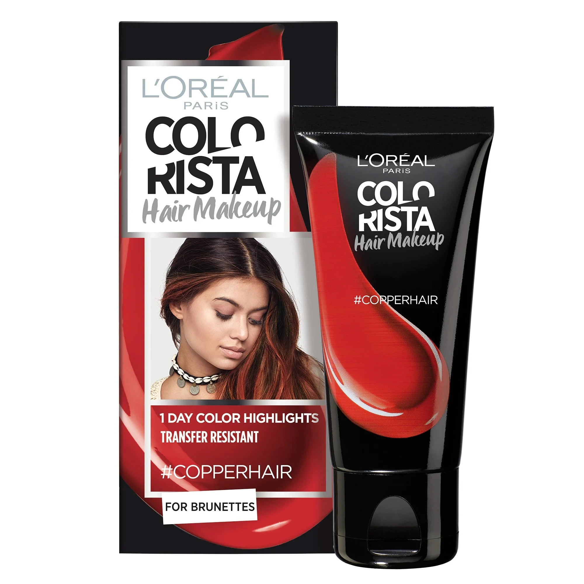 L'Oreal Paris, Colorista Makeup, Tintura per Capelli Semipermanente, #rame, 30 ml