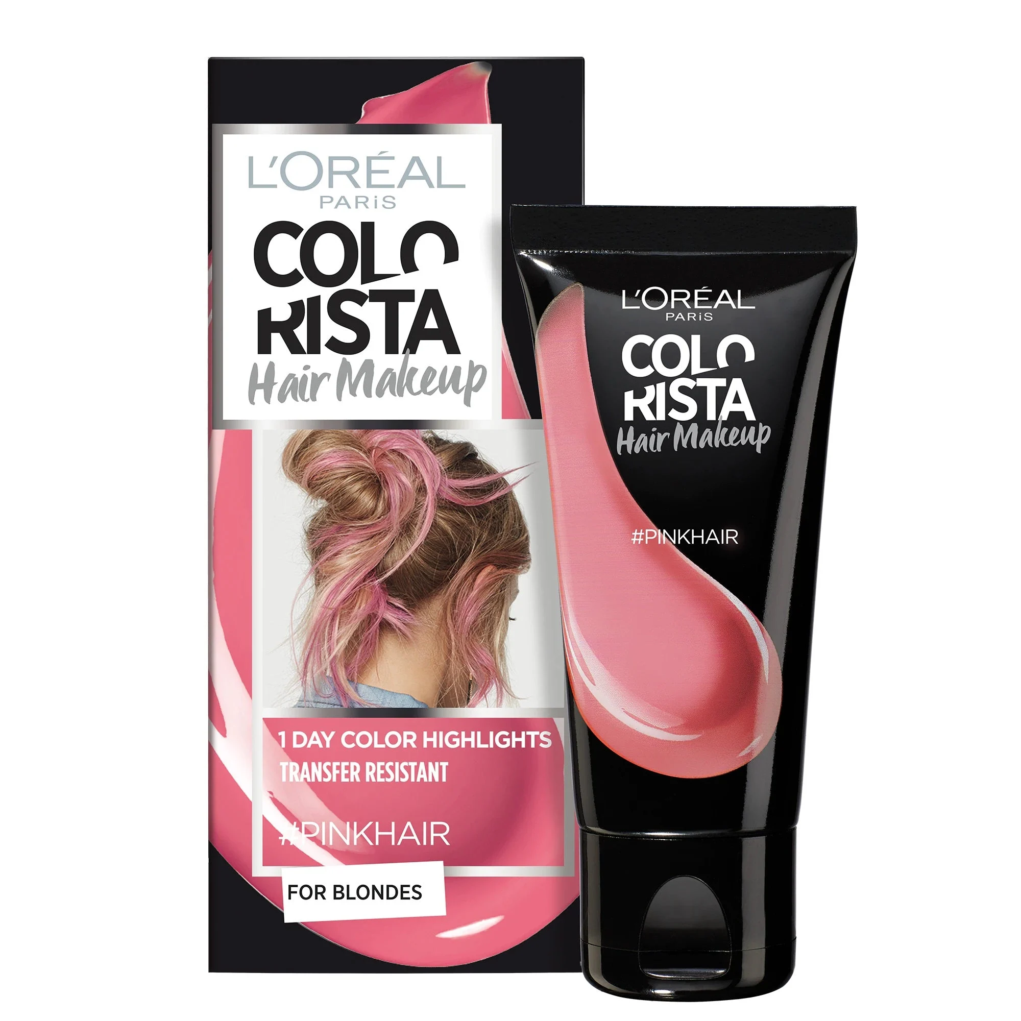 L'Oreal Paris, Colorista Makeup, Tintura per Capelli Semipermanente, #rosa, 30 ml