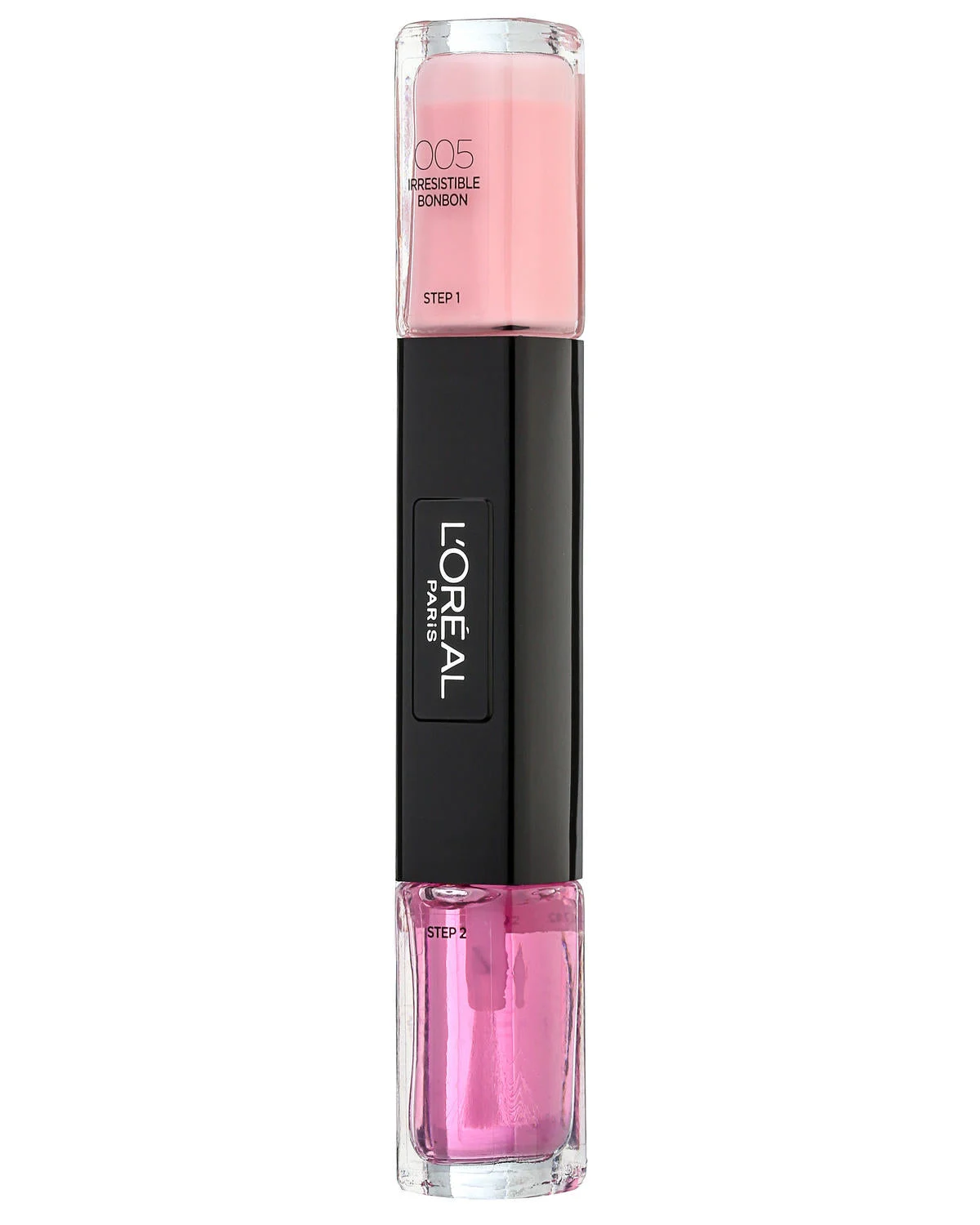 Smalto per unghie infallibile L'Oreal Paris 2 in 1 005 Irresistible Bonbon 2 x 5 ml