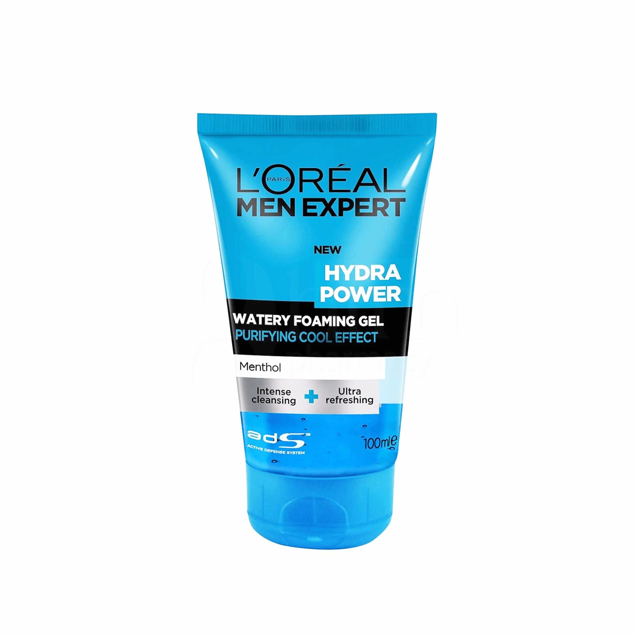 L'Oreal Paris Uomo Expert Hydra Power mentolo Gel Detergente e Idratante per Viso 100 ml
