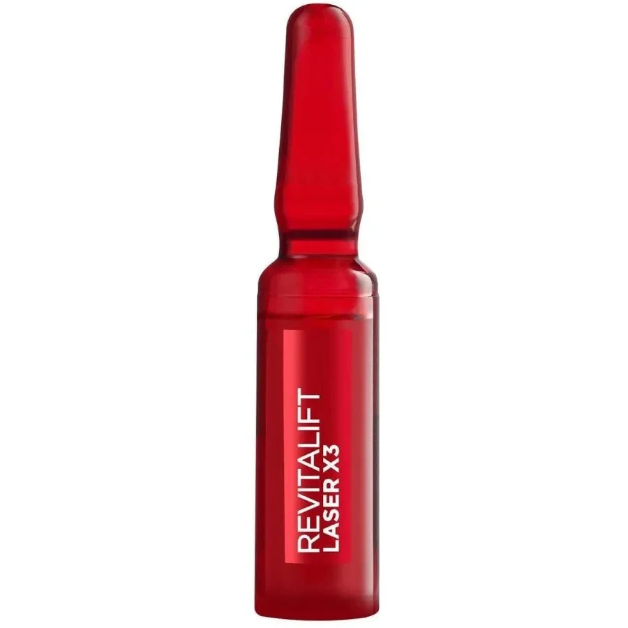 Set L'Oreal Paris Revitalift Laser Renew Acido glicolico Peeling fiale siero per il trattamento del viso per le donne 7 pezzi 1 ml