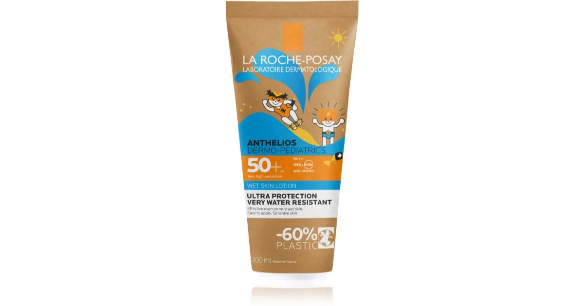 La roche-posay Anthelios Dermo-Pediatrics SPF50+ - Lozione abbronzante per pelle bagnata - 200 ml
